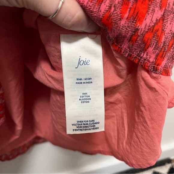 JOIE Sleeveless Tiered Cotton Maxi Dress In Tea Rose Size Small - Picture 9 of 11